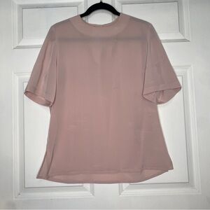 Vintage Philippe Marques Pink Blouse Single Stitch USA Made Size 8